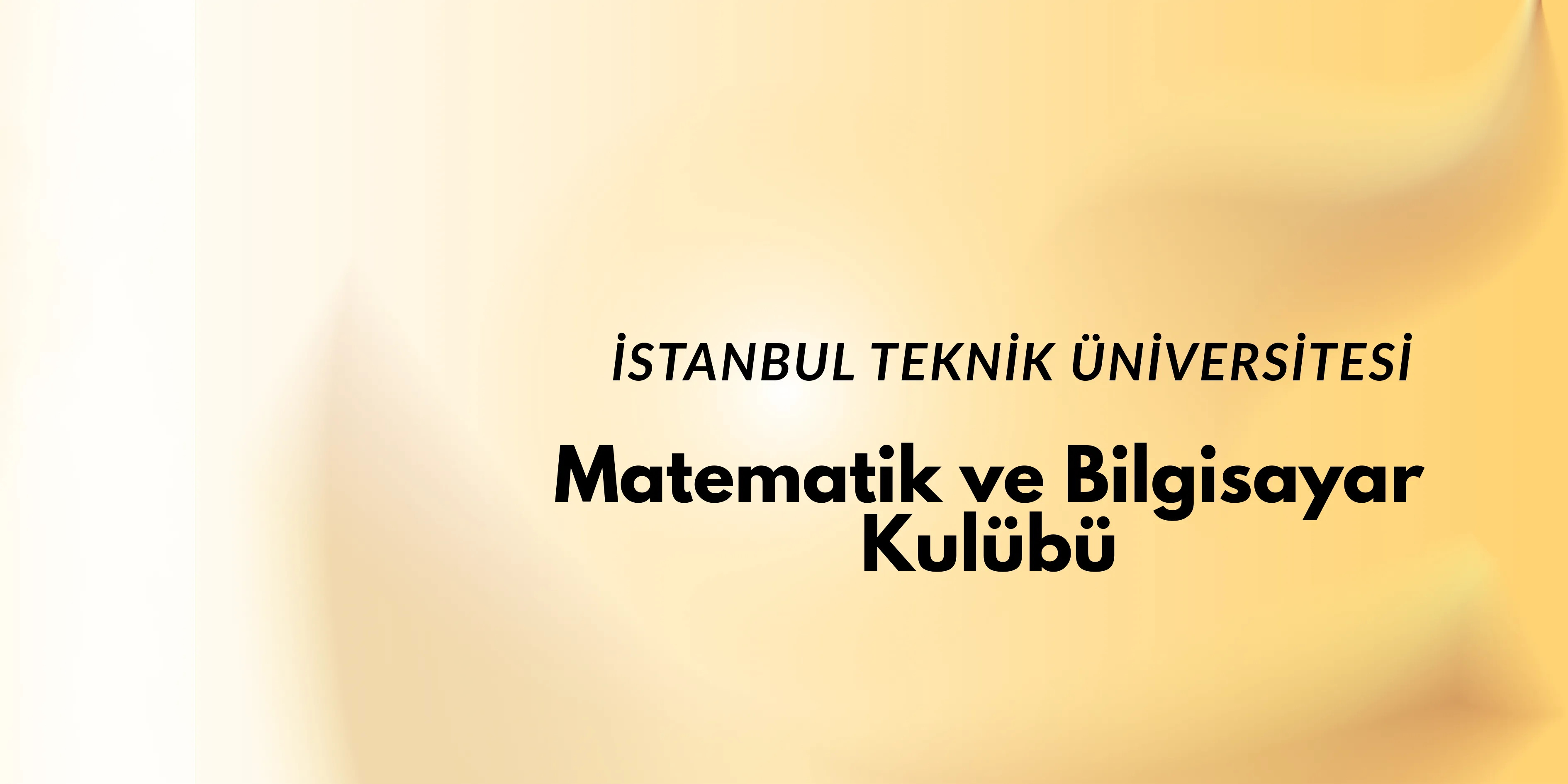 İTÜ Matematik ve Bilgisayar Kulübü